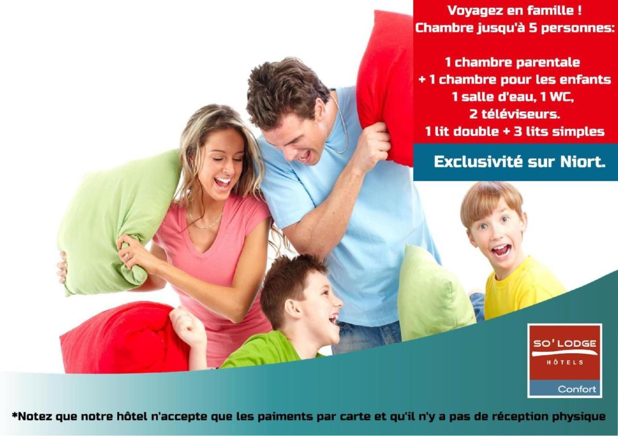 So'Lodge Niort A83 La Creche Eksteriør billede
